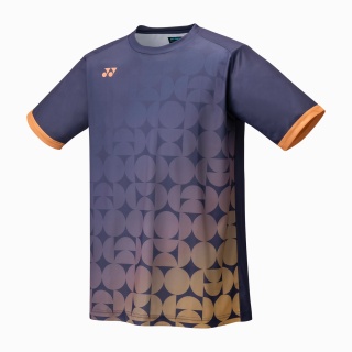 Koszulka sportowa Yonex Practice Graphic Print 16746 (100% poliester) 2025 Blueberry niebieska dla chłopców